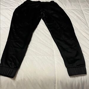 SPANX Black Satin Joggers
